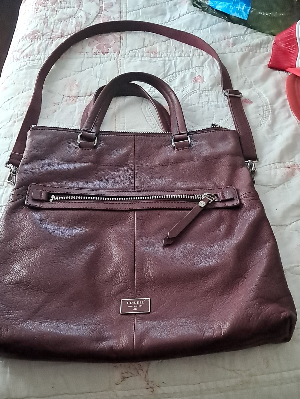 Large Leather Crossbody